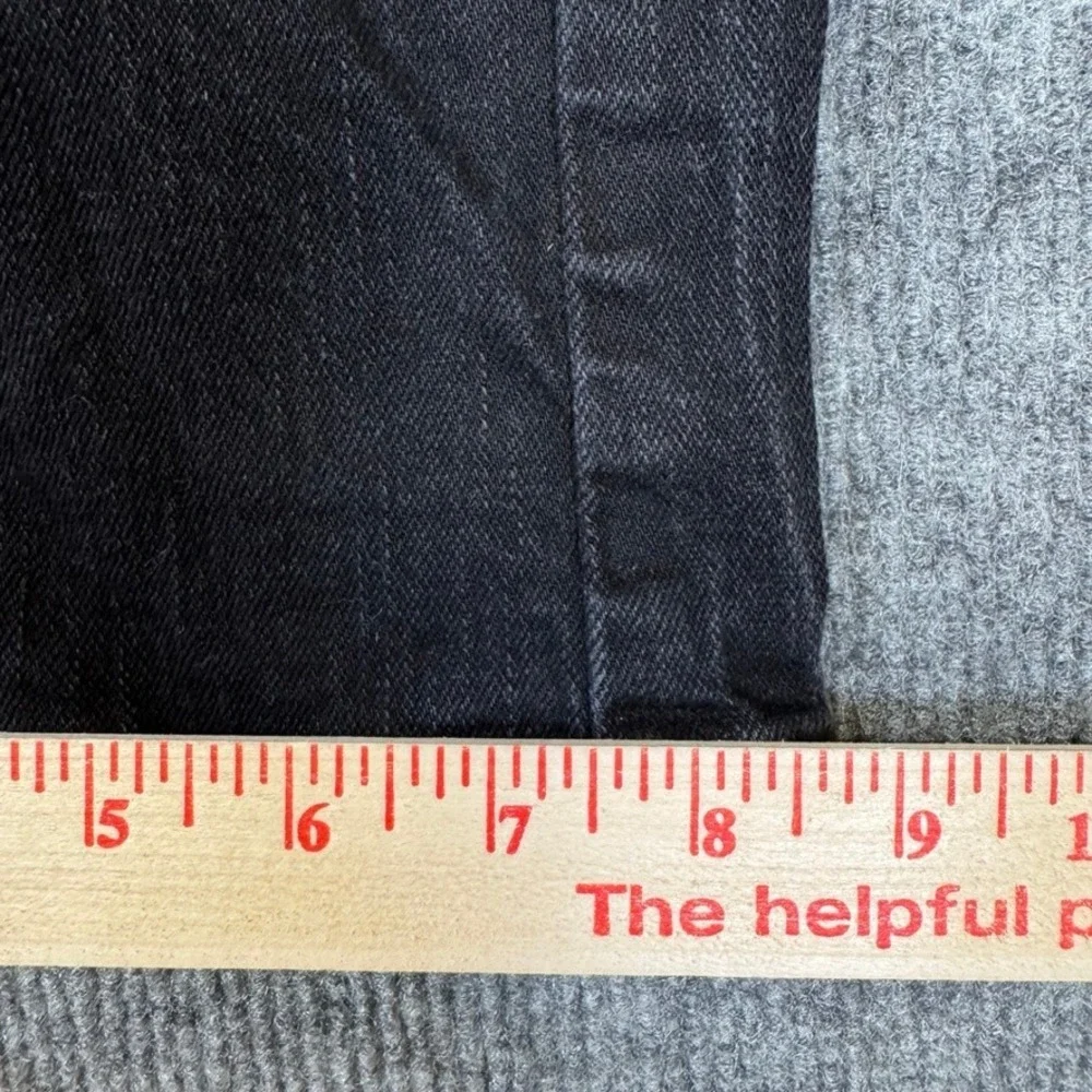 Levis 569 Loose Straight Fit Black Denim Jeans Mens W38 L32 00569-0125